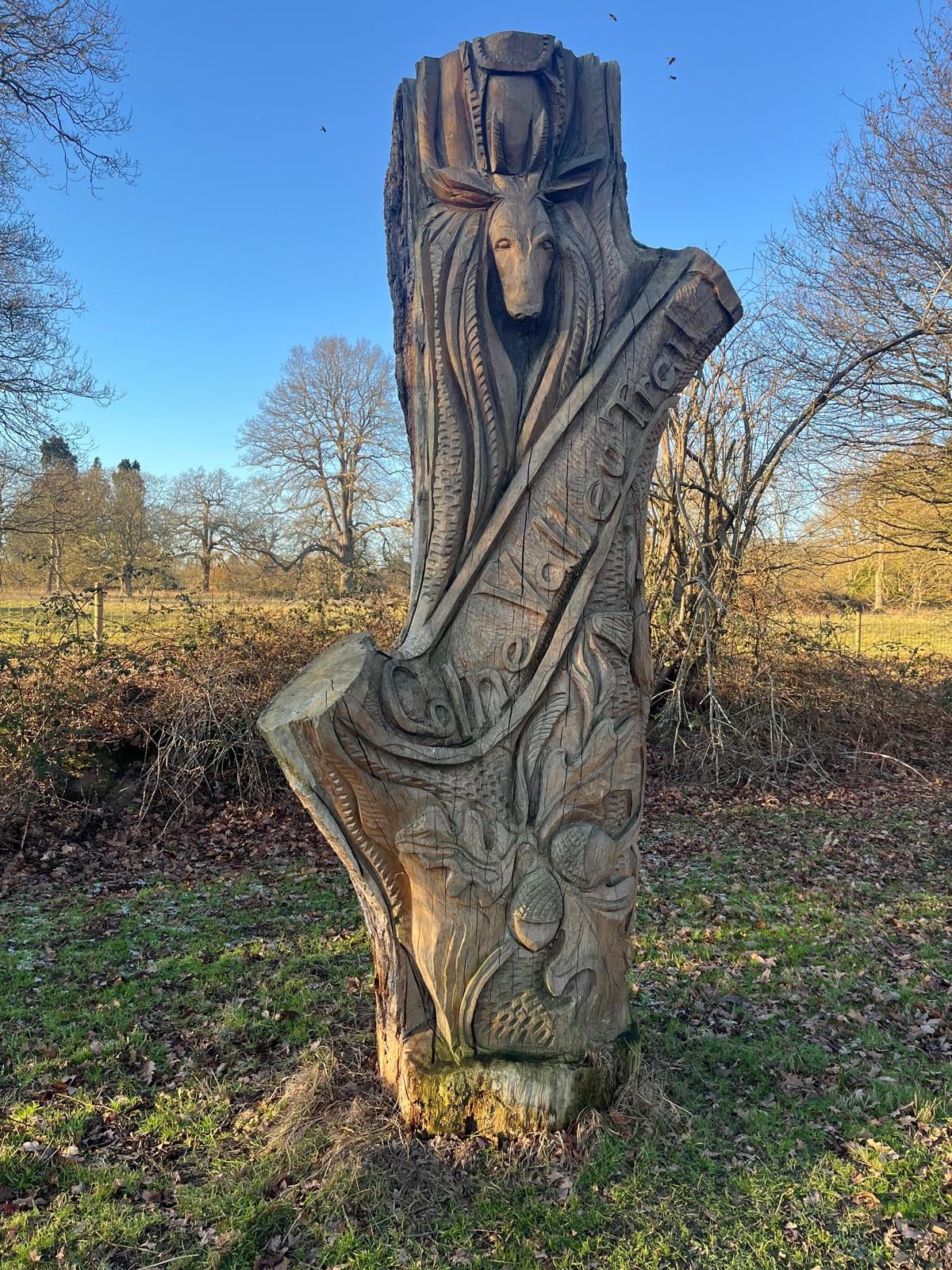 Sculpture on Colne Valley Trail